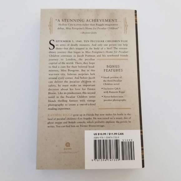 Other | Hollow City By Ransom Riggs | Poshmark